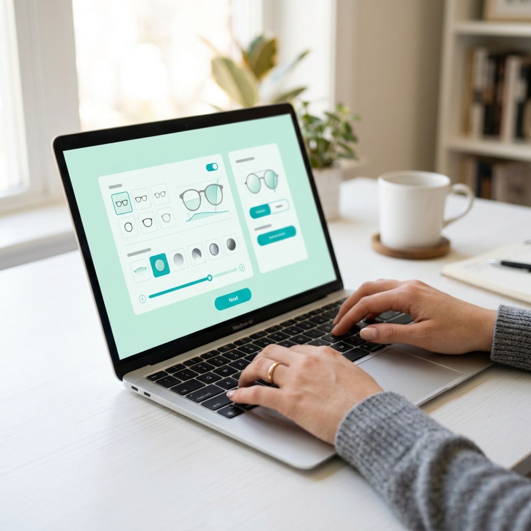 Configura le tue lenti online
